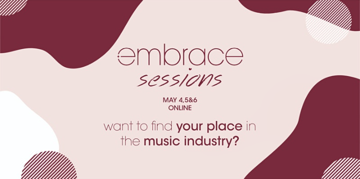 Embrace Sessions launch 3 day free event for aspiring music industry professionals